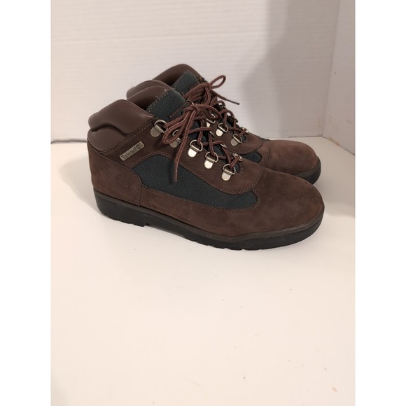 Timberland Kids Field Boots, Size 6  Leather Brown Nubuc - Beef & Broccoli - Picture 1 of 8